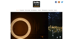 Desktop Screenshot of domo-lighting.com
